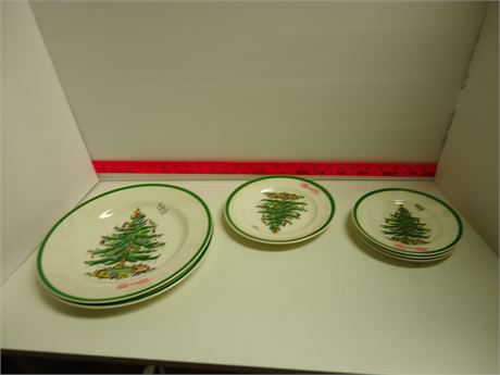 Spode Christmas Tree Plates