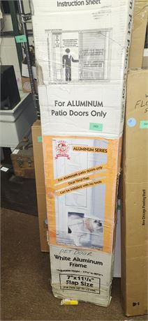 Aluminum Pet Patio Door