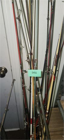 Lot Of Fishing Poles