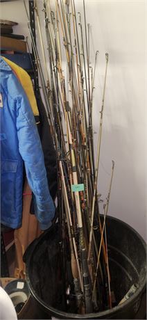 Lot Of Fishing Poles