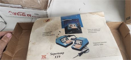Supertemp Temperature Controlled Soldering Station & Soldering Iron