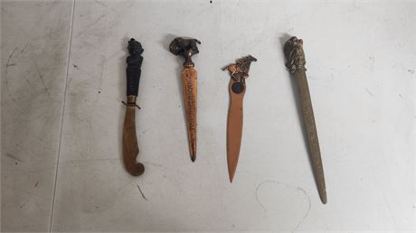 Vintage Various Letter Openers