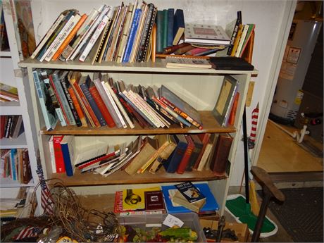 Books and Shelf if you want it.
