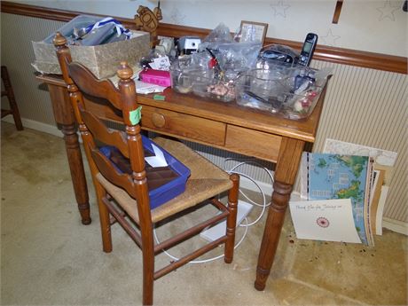 Small Desk and Chair