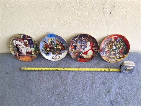 4 Avon Collectable Plates