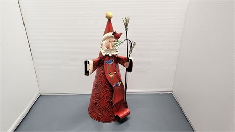 Metal Santa Christmas Decoration