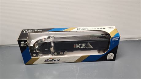 LaBatt Ice 1/64 Scale Die Cast Tractor Trailer Collectible Truck & Trailer