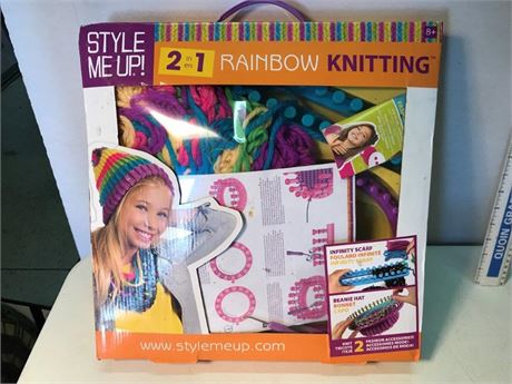 Rainbow Knitting