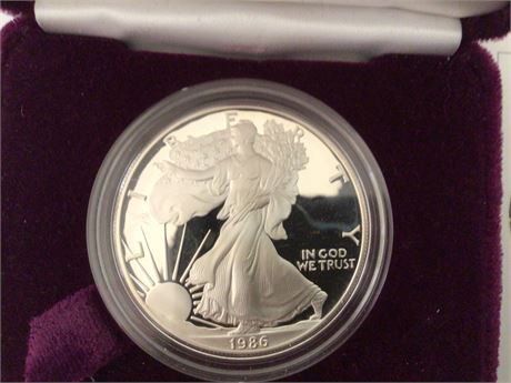 1986 American Silver Eagle