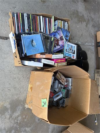 CDs, Cassettes