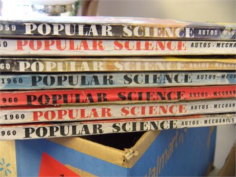 Vintage Popular Science Books
