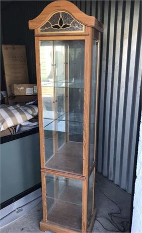 Lighted Curio Cabinet