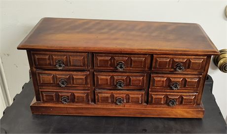 Wood Jewelry Box.