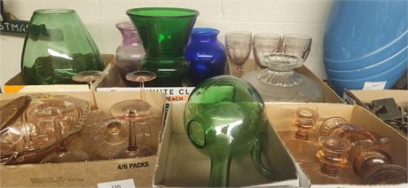 Lot Of Glassware