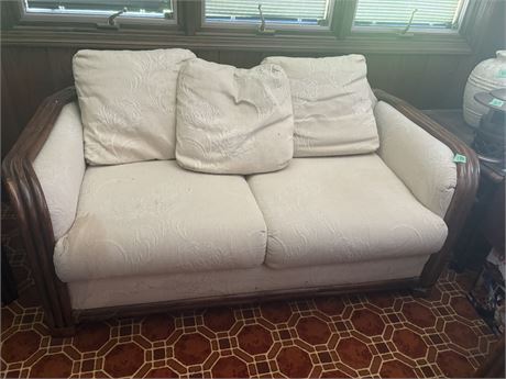 Rattan Loveseat