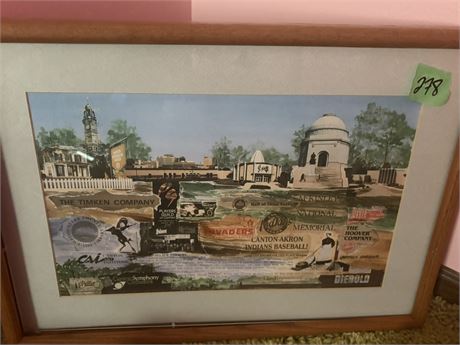 Vintage Wall Art, Canton