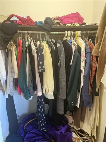 Clothing Closet Lot