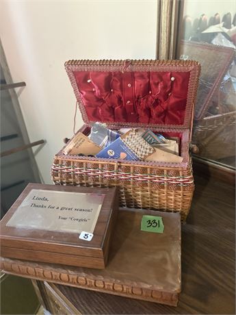 Sewing Box, Jewelry Boxes