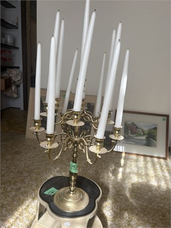 Brass Candelabra