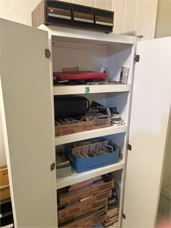 Cassettes Shelf Lot