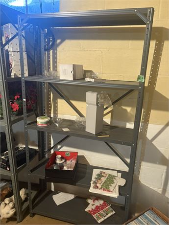Metal Shelving (Contents Not Included)