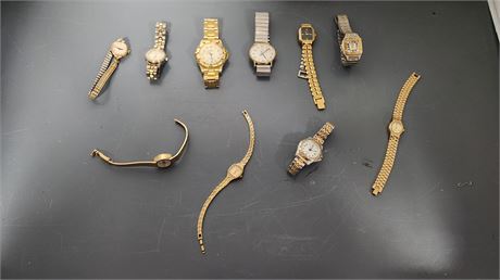 Lot Of Various Watches