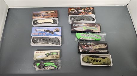 Lot Of Various Knives
