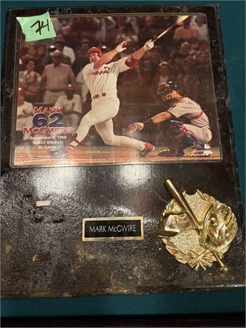 Collectible Photo Mark McGwire