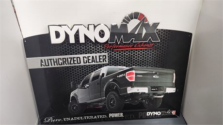 Dyno Max Metal Sign