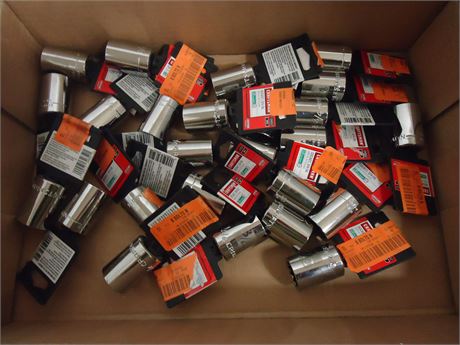 Lot Of Craftsman 3/4 In.Sockets