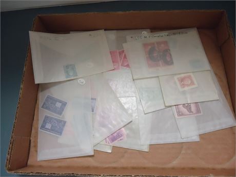 Lot Of Collectible Stamps