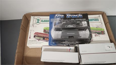 Lot Of Various Train Cars