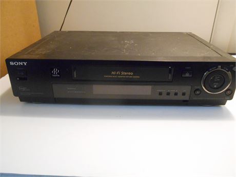 Sony VCR NO REMOTE