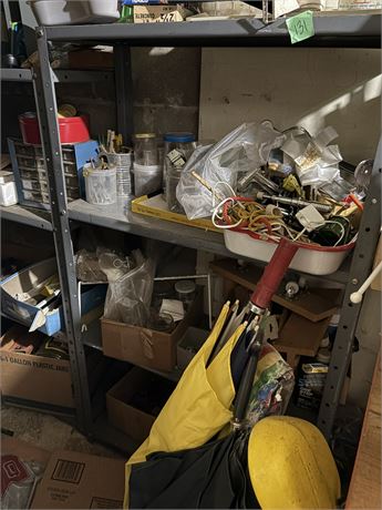 Tool Shelf Lot