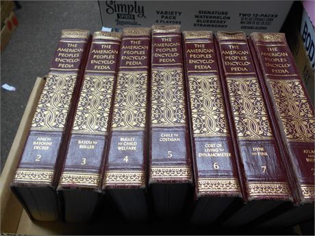Lot Of Encyclopedias