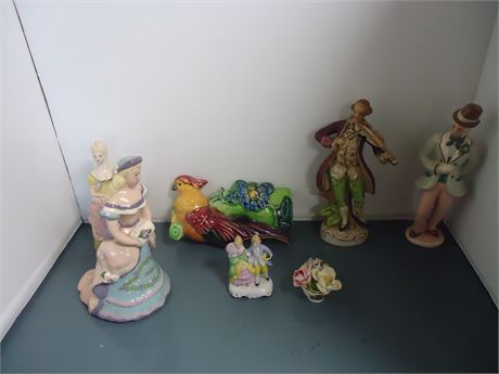 Lot Of Collectible Statues