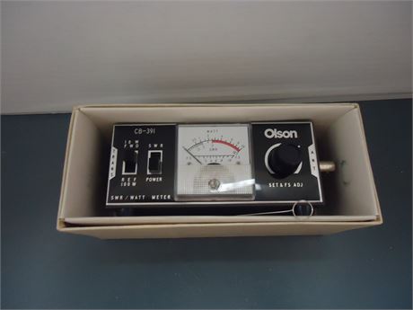 Olson Radio Frequency Power / FS Meter