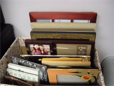 Lot of Picture Frames