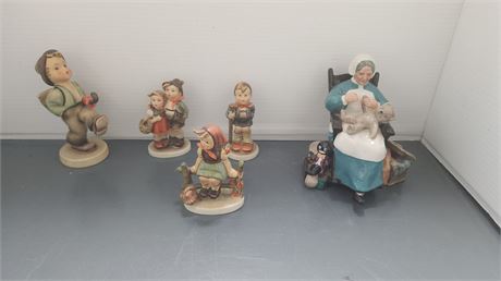Vintage Doulton & Goebel Statues