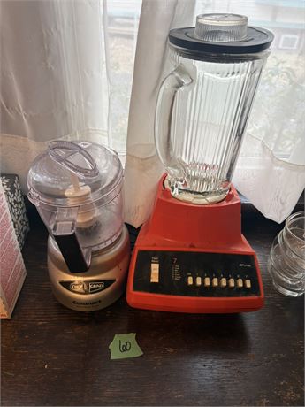 Blender, Food Processor