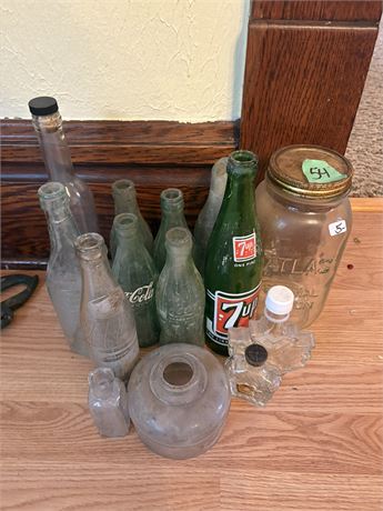 Glass Bottles and Jars