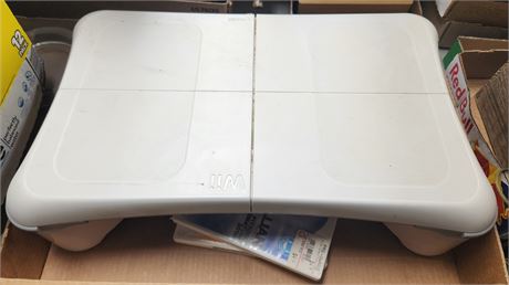 WII Fit Board & Games