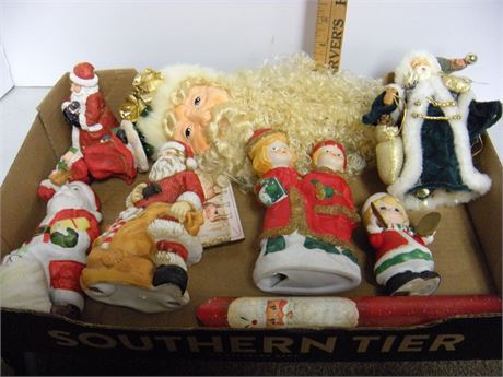 Lot Of Various Christmas Decorations