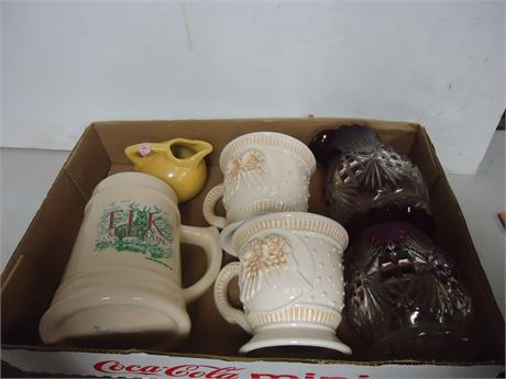 Various Collectible Glassware
