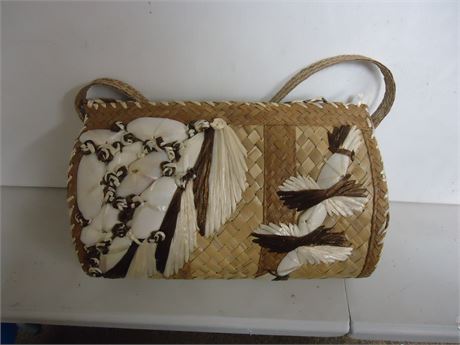 Wicker Purse