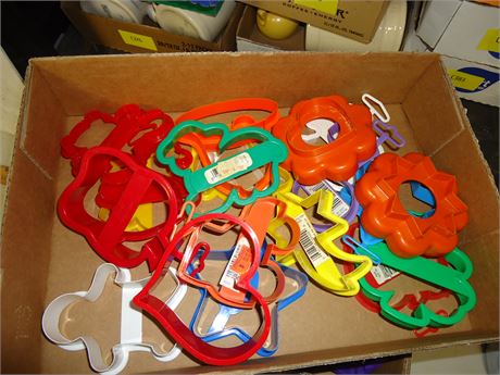 Lot of cookie cutters