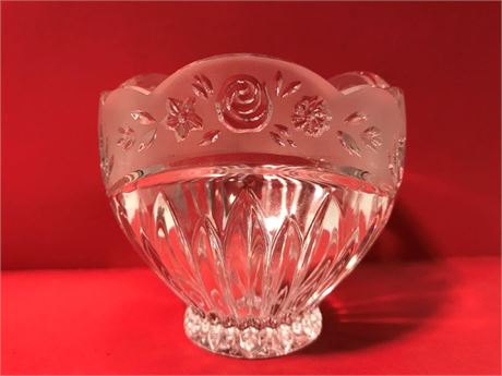 Lead Crystal Glass Bowl