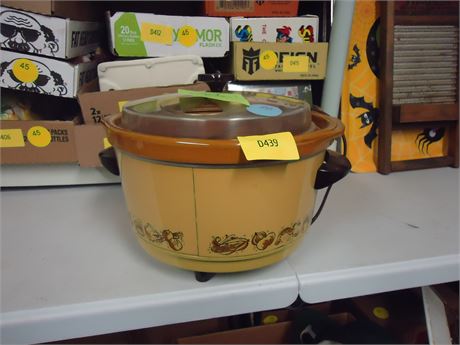 Rival Crockpot With Removable Server. Tested & Works