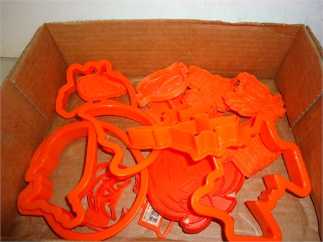 Lot of cookie cutters