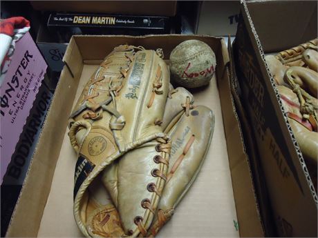 Baseball Glove & Baseball